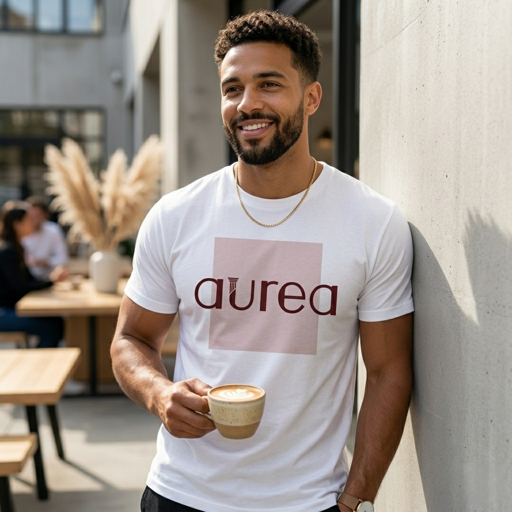 playera "Áurea" edición especial – blanco minimalista playera "Áurea" edición especial – blanco minimalista