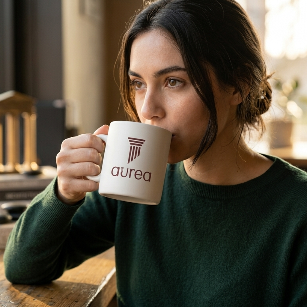 taza cerámica "Áurea" taza cerámica "Áurea"