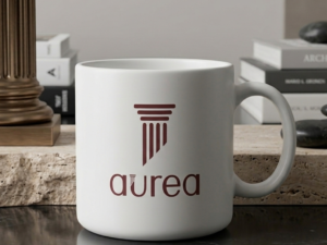 taza cerámica "Áurea"
